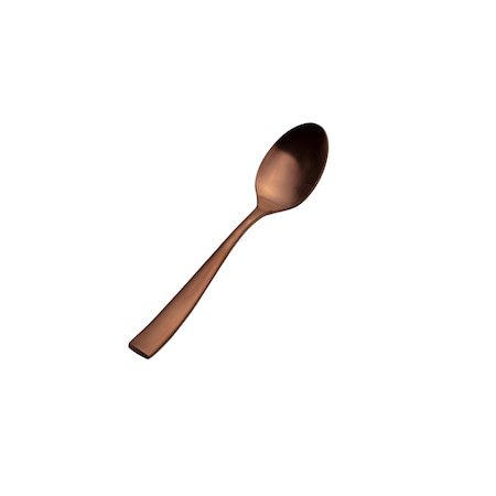 Bon Chef Manhattan, Soup/Dessert Spoon, Matte Finish, 18/10, 7.75" - Rose Gold Matte , set of 12 S3003RGM